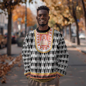 Cameroon Traditional Toghu Pattern Sweatshirt