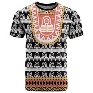 Cameroon Traditional Toghu Pattern T shirt