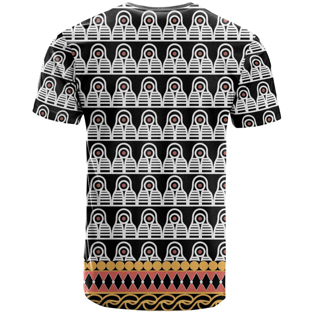 Cameroon Traditional Toghu Pattern T shirt