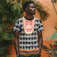 Cameroon Traditional Toghu Pattern T shirt