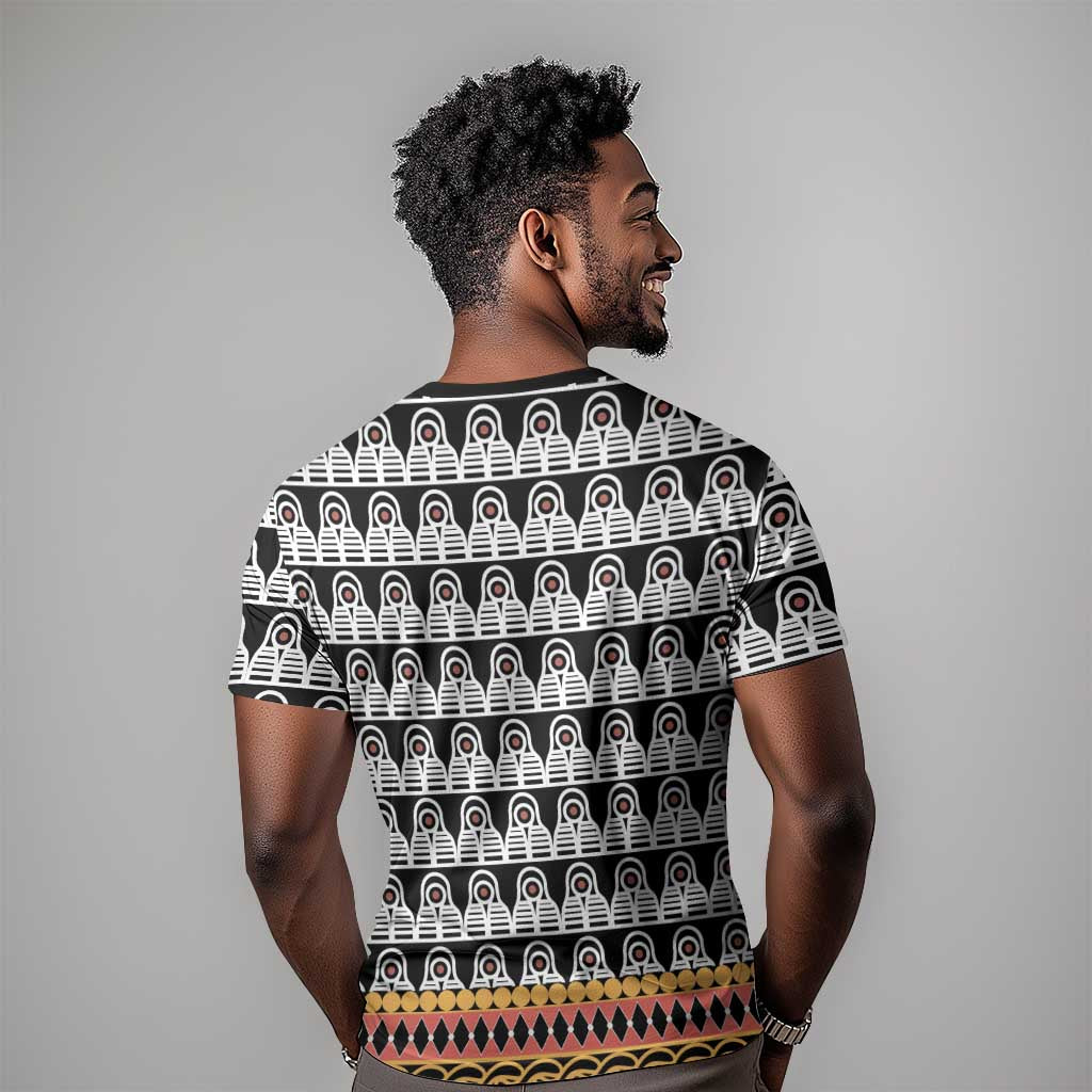 Cameroon Traditional Toghu Pattern T shirt