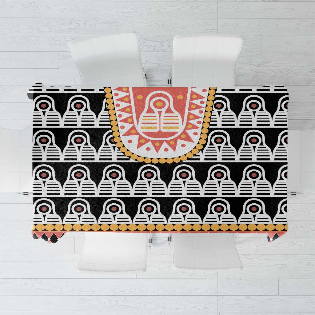Cameroon Traditional Toghu Pattern Tablecloth
