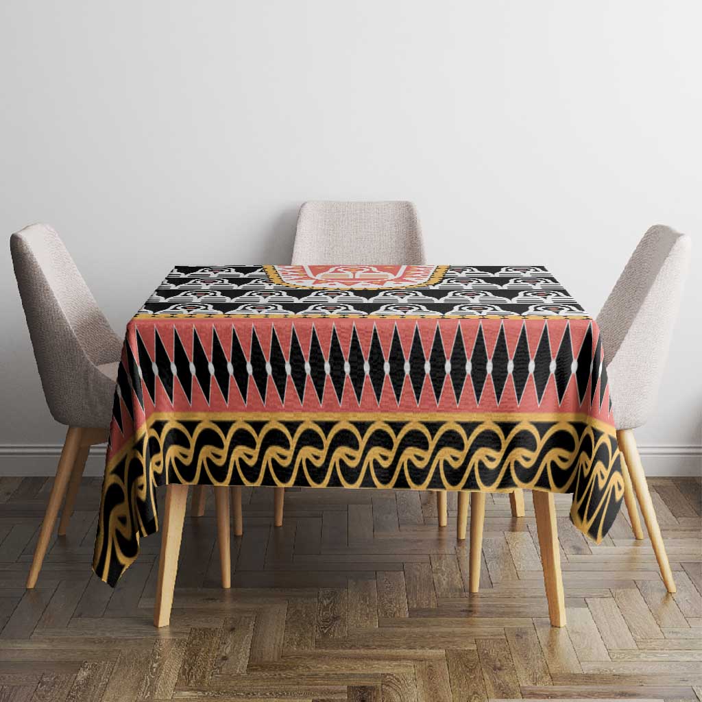 Cameroon Traditional Toghu Pattern Tablecloth