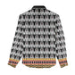 Cameroon Traditional Toghu Pattern Women Casual Shirt