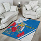 Melilla Spain Area Rug Coat Of Arms With Map