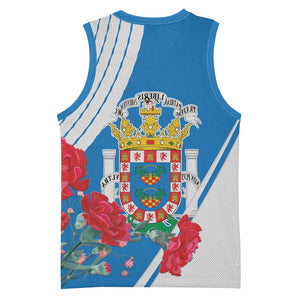 Melilla Spain Basketball Jersey Coat Of Arms With Map - African Pride