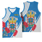 Melilla Spain Basketball Jersey Coat Of Arms With Map - African Pride
