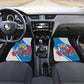Melilla Spain Car Mats Coat Of Arms With Map