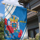 Melilla Spain Garden Flag Coat Of Arms With Map