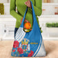 Melilla Spain Grocery Bag Coat Of Arms With Map