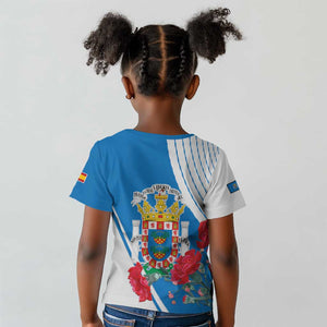 Melilla Spain Kid T shirt Coat Of Arms With Map