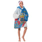 Melilla Spain Kid Wearable Blanket Hoodie Coat Of Arms With Map