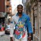 Melilla Spain Long Sleeve Button Shirt Coat Of Arms With Map