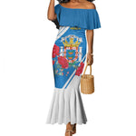 Melilla Spain Mermaid Dress Coat Of Arms With Map