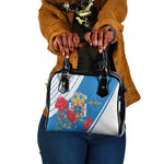 Melilla Spain Shoulder Handbag Coat Of Arms With Map