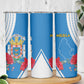 Melilla Spain Skinny Tumbler Coat Of Arms With Map