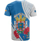 Melilla Spain T shirt Coat Of Arms With Map