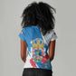 Melilla Spain Women V-Neck T-Shirt Coat Of Arms With Map