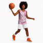 Pink Ribbon With Tie Dye Basketball Jersey Breast Cancer Awareness - African Pride