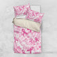 Pink Ribbon With Tie Dye Bedding Set Breast Cancer Awareness - African Pride