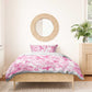 Pink Ribbon With Tie Dye Bedding Set Breast Cancer Awareness - African Pride