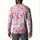 Breast Cancer Awareness Pink Ribbon Button Sweatshirt Tie Dye Style
