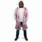 Breast Cancer Awareness Pink Ribbon Cloak Tie Dye Style
