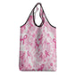 Pink Ribbon With Tie Dye Grocery Bag Breast Cancer Awareness - African Pride
