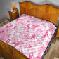 Pink Ribbon With Tie Dye Quilt Breast Cancer Awareness - African Pride