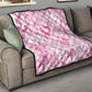 Pink Ribbon With Tie Dye Quilt Breast Cancer Awareness - African Pride
