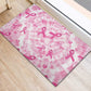 Pink Ribbon With Tie Dye Rubber Doormat Breast Cancer Awareness - African Pride