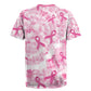 Pink Ribbon With Tie Dye Rugby Jersey Breast Cancer Awareness - African Pride