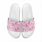 Breast Cancer Awareness Pink Ribbon Slide Sandals Tie Dye Style