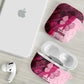 Breast Cancer Awareness AirPods Case Party Like A Survivor - Pink African Pattern