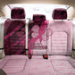 Breast Cancer Awareness Back Car Seat Cover Think Pink - African Pattern - African Pride