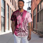 Breast Cancer Awareness Baseball Jersey Think Pink - African Pattern - African Pride