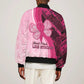 Breast Cancer Awareness Bomber Jacket Think Pink - African Pattern - African Pride