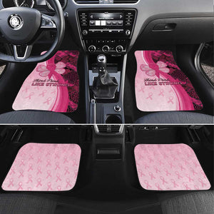 Breast Cancer Awareness Car Mats Think Pink - African Pattern - African Pride