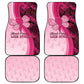 Breast Cancer Awareness Car Mats Think Pink - African Pattern - African Pride