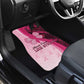 Breast Cancer Awareness Car Mats Think Pink - African Pattern - African Pride