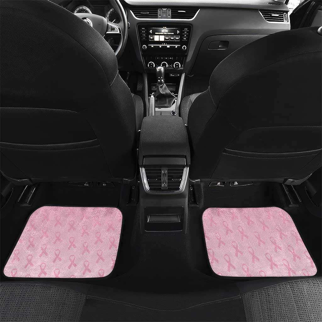 Breast Cancer Awareness Car Mats Think Pink - African Pattern - African Pride