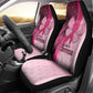 Breast Cancer Awareness Car Seat Cover Think Pink - African Pattern - African Pride