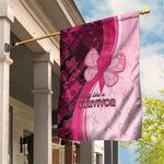 Breast Cancer Awareness Garden Flag Think Pink - African Pattern - African Pride