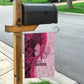 Breast Cancer Awareness Garden Flag Think Pink - African Pattern - African Pride