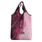 Breast Cancer Awareness Grocery Bag Think Pink - African Pattern - African Pride