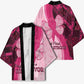Breast Cancer Awareness Kimono Party Like A Survivor - Pink African Pattern