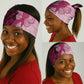 Breast Cancer Awareness Neck Gaiter Think Pink - African Pattern - African Pride