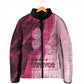 Breast Cancer Awareness Padded Jacket Party Like A Survivor - Pink African Pattern