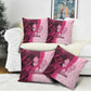 Breast Cancer Awareness Pillow Cover Party Like A Survivor - Pink African Pattern