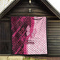 Breast Cancer Awareness Quilt Think Pink - African Pattern - African Pride